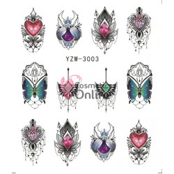 Stickere cu Apa pentru unghii cod YZW 3003